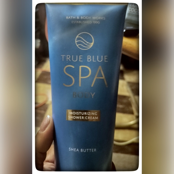 Bath & Body Works True Blue Spa Shower Creams & Vanilla Coconut Bar Soap Set NEW - Picture 2 of 5